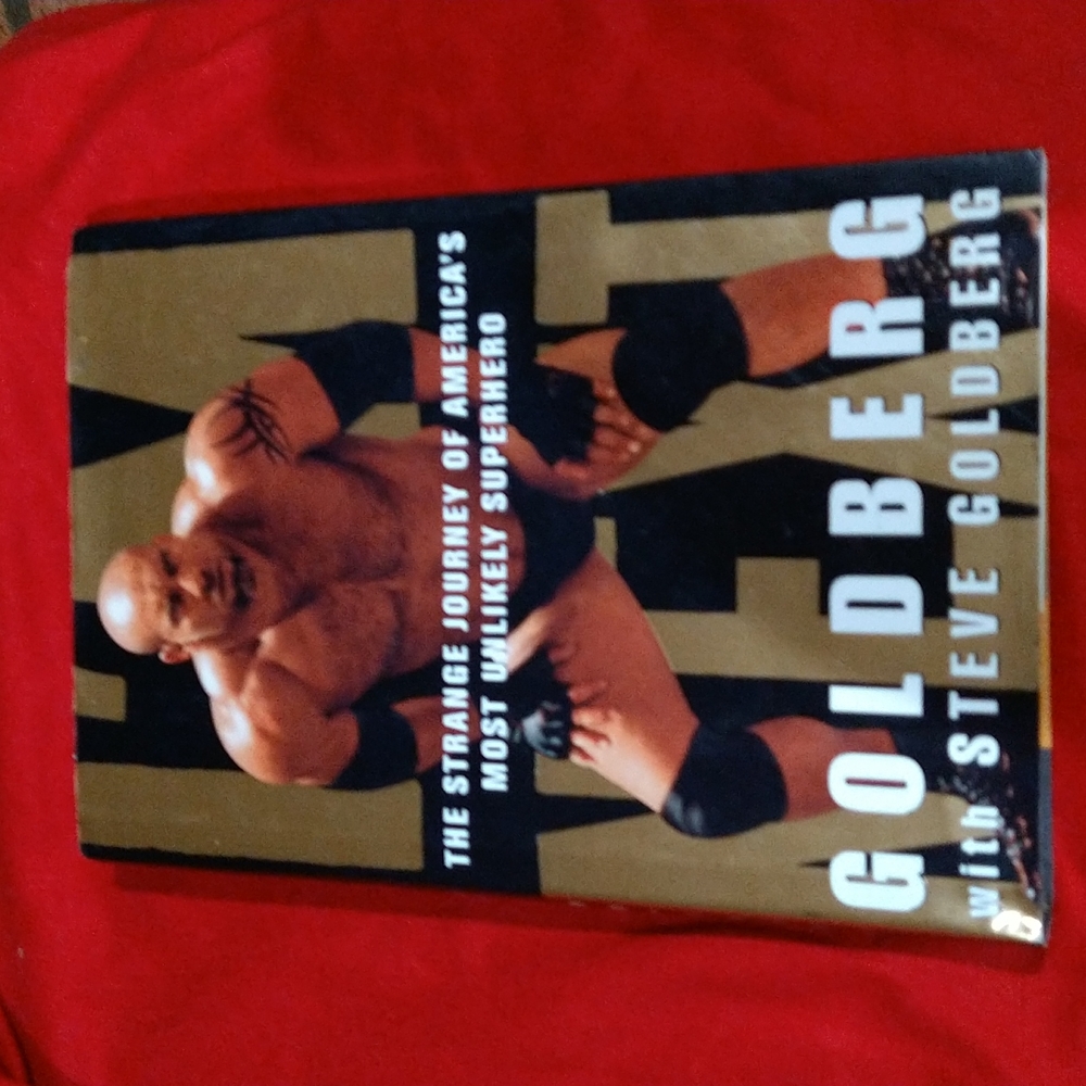 WCW WWE Bill Goldberg Hardback Book